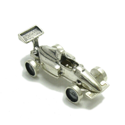 Сребърна количка от Формула 1 - A000041
