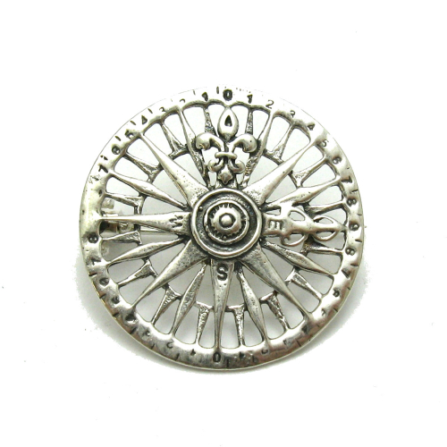 Silver brooch - A000130