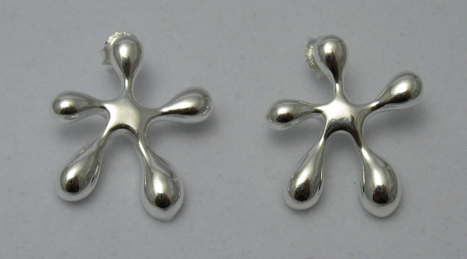 Silver earrings - E000046