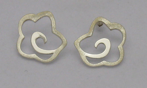 Silver earrings - E000201