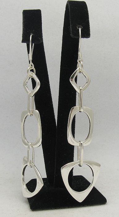 Silver earrings - E000203