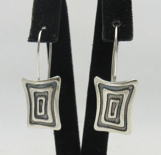 Silver earrings - E000286