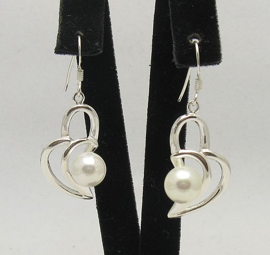 Silver earrings - E000289