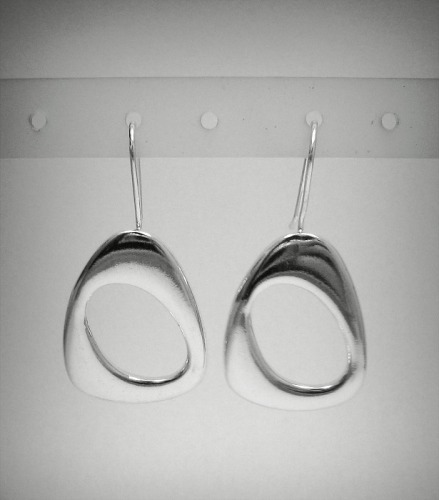 Silver earrings - E000456
