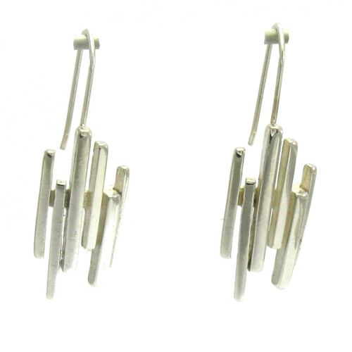 Silver earrings - E000485