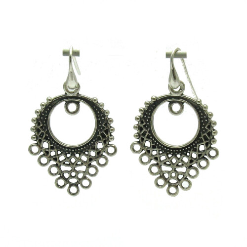 Silver earrings - E000505
