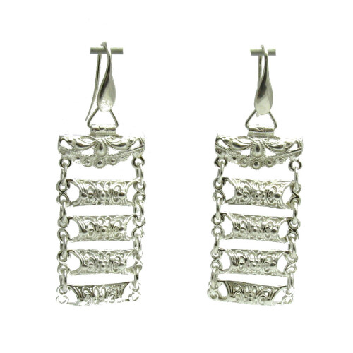 Silver earrings - E000534