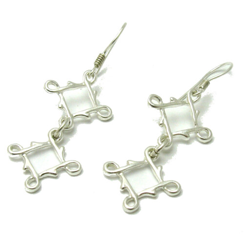 Silver earrings - E000569