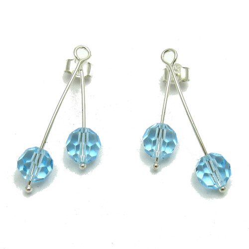 Silver earrings - E000646A