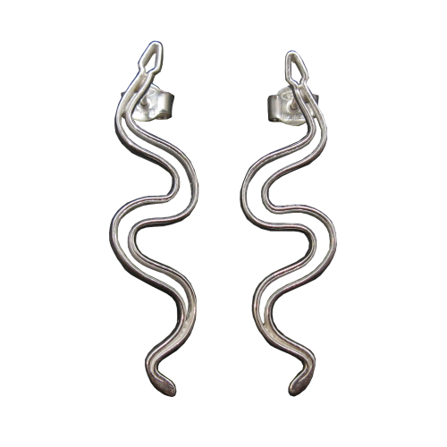 Silver earrings - E000775