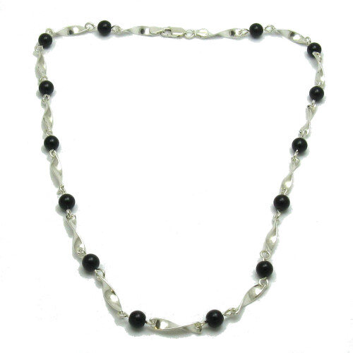 Silver necklace - N000278 - 45cm