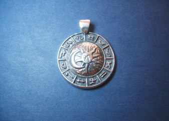 Silver pendant - PE000094