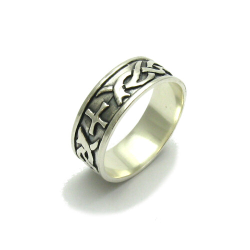 Сребърен пръстен - R000165