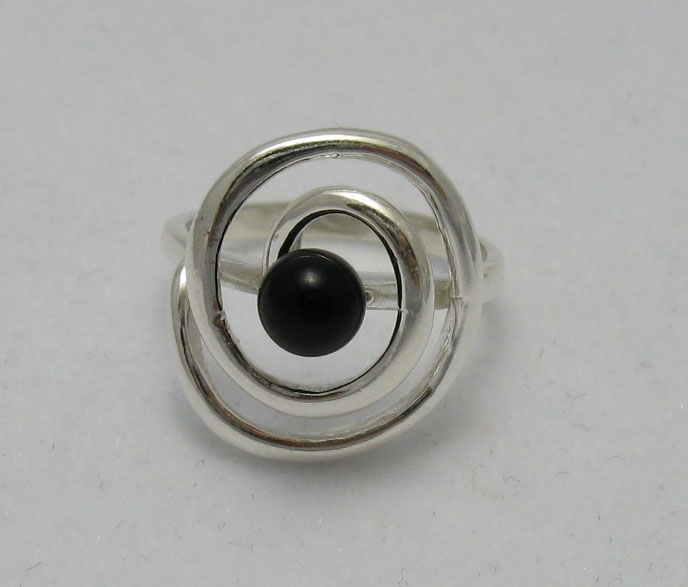 Сребърен пръстен - R000550O