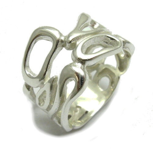 Сребърен пръстен - R000743