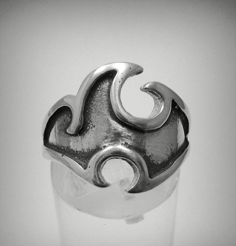 Сребърен пръстен - R001216