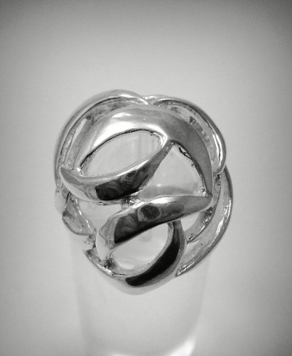 Сребърен пръстен - R001245