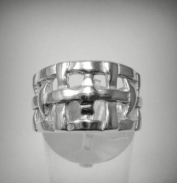 Сребърен пръстен - R001265