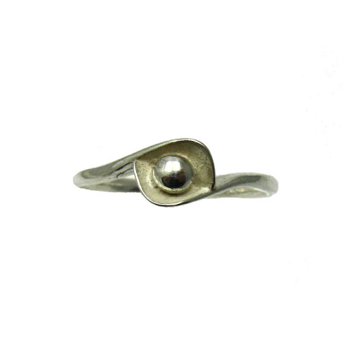 Сребърен пръстен - R001347