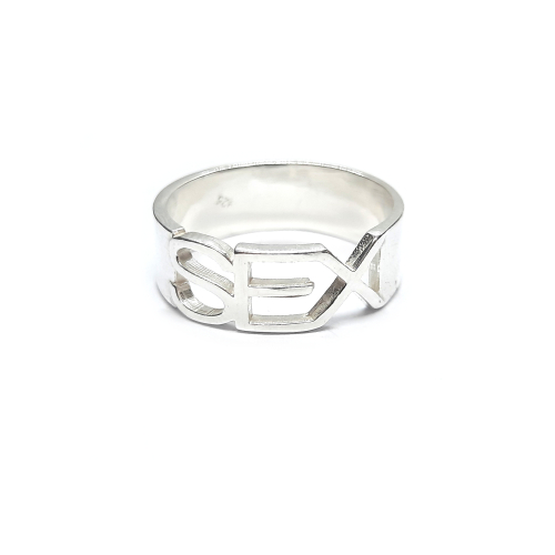 Silver ring - R002314