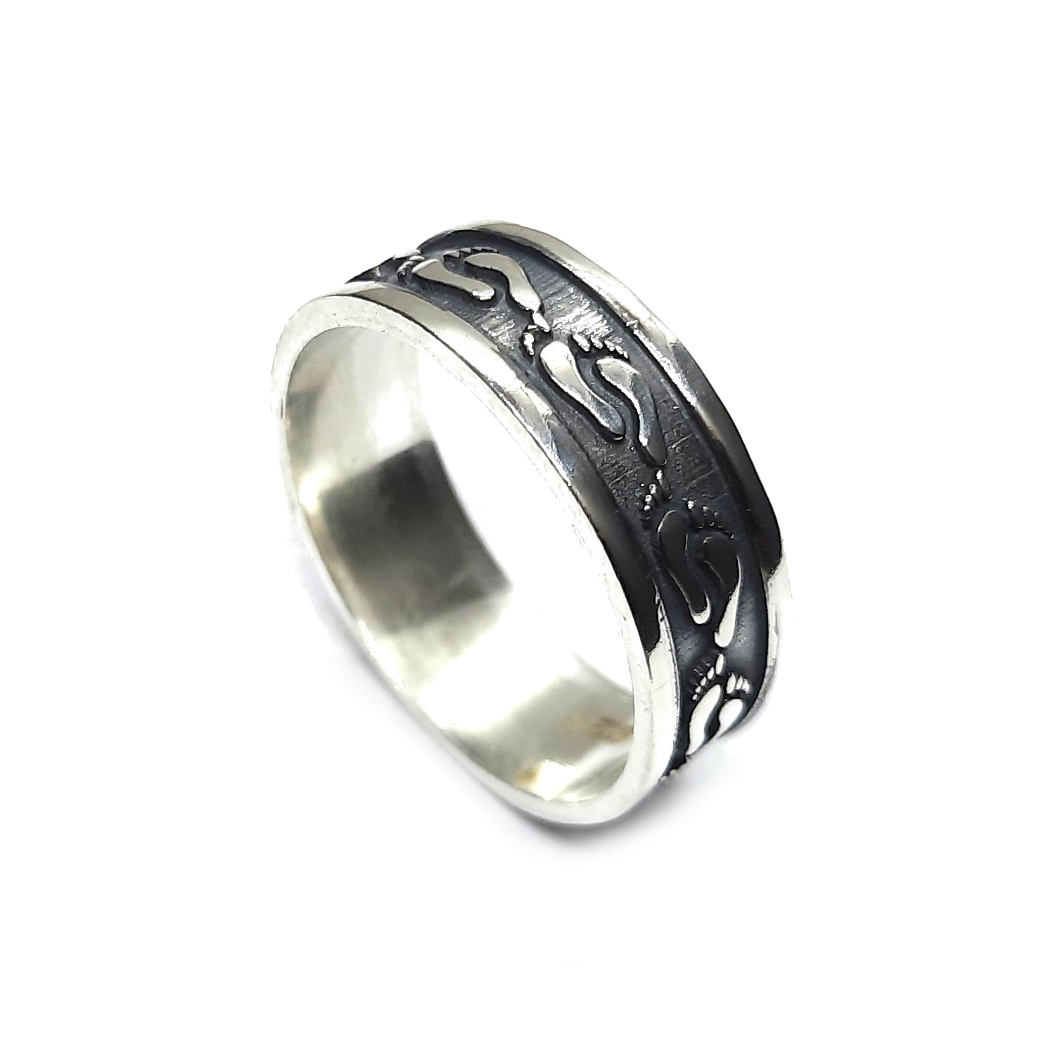 Сребърен пръстен - R002452
